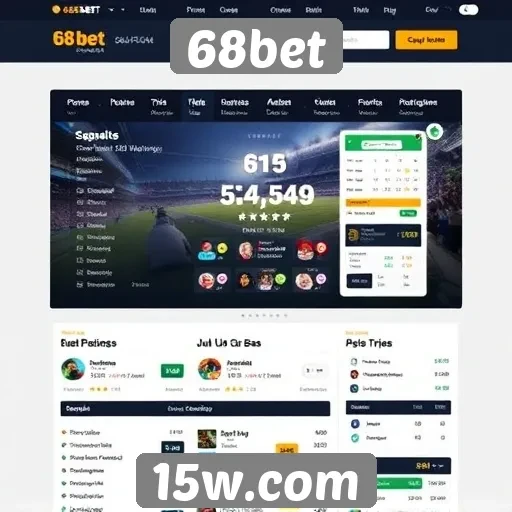 Experiência do usuário no site 68bet é avaliada