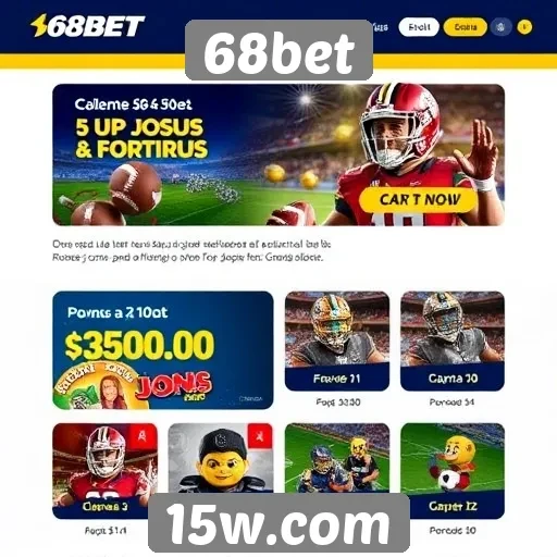 Promoções e bônus exclusivos na 68bet